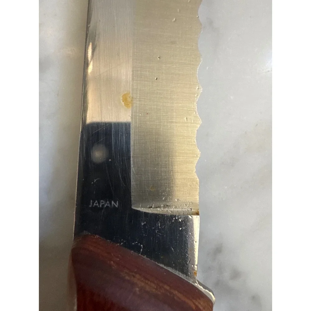 Viking 440-A Super Stainless Steel Knives Set of 2 Japan Vintage Cutlery